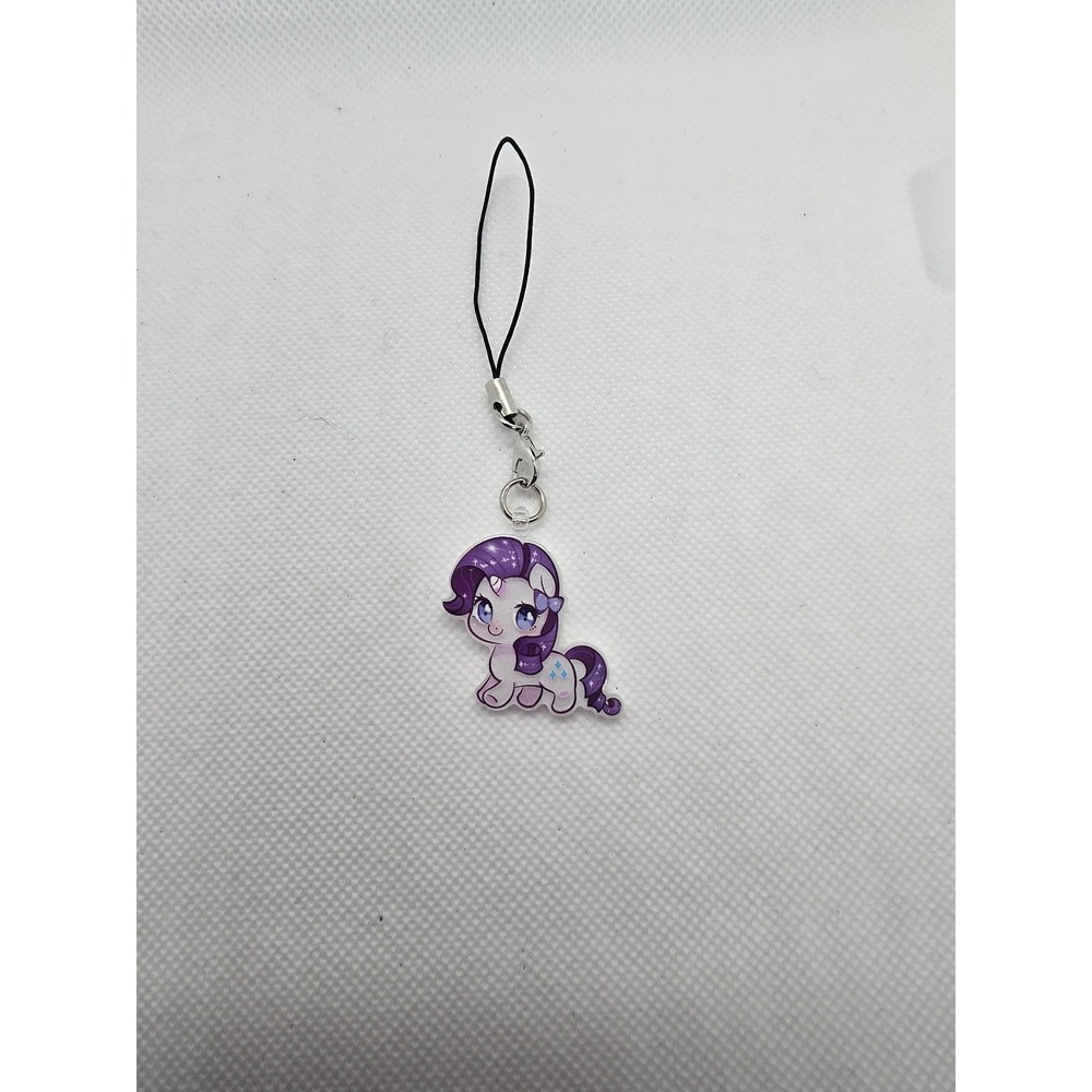 Rarity‎ My Little Pony Inspired Phone Charms! Handmade!
Keychain